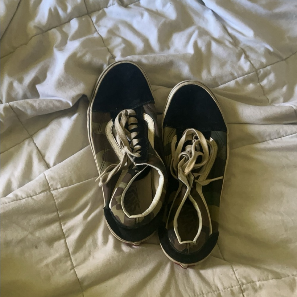Camo Vans🗣️🗣️🔥🔥